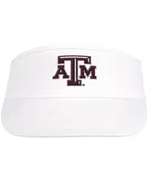 Men's adidas White Texas A&M Aggies Sideline Coaches High Visor