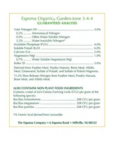 Espoma Garden Tone Herb and Vegetable Food, 8 lb