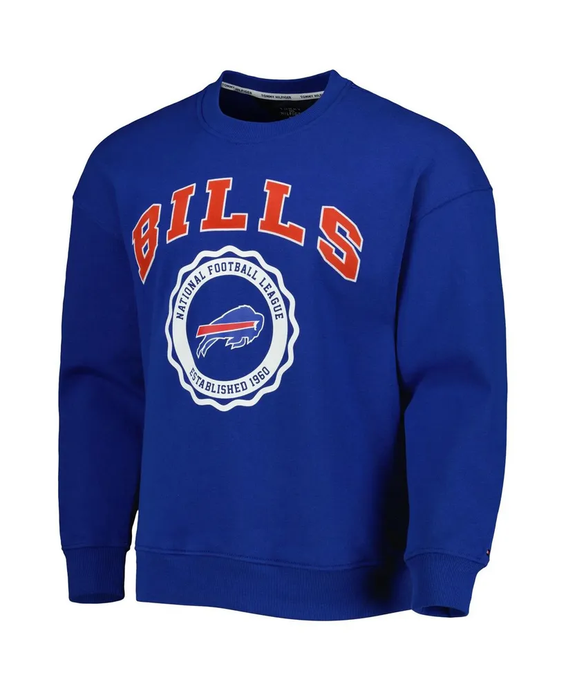 Men's Tommy Hilfiger Royal Buffalo Bills Ronald Crew Sweatshirt