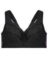 Glamorise Plus Full Figure Magiclift Natural Shape Support Wireless Bra 1010