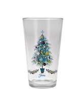 Fiesta Christmas Tree Tapered Cooler 4 Piece Glass Set