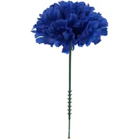 Enchanting Beauty: 500 Royal Blue Carnation Picks - Elegant Artificial Flowers for Weddings, Events, and Decor