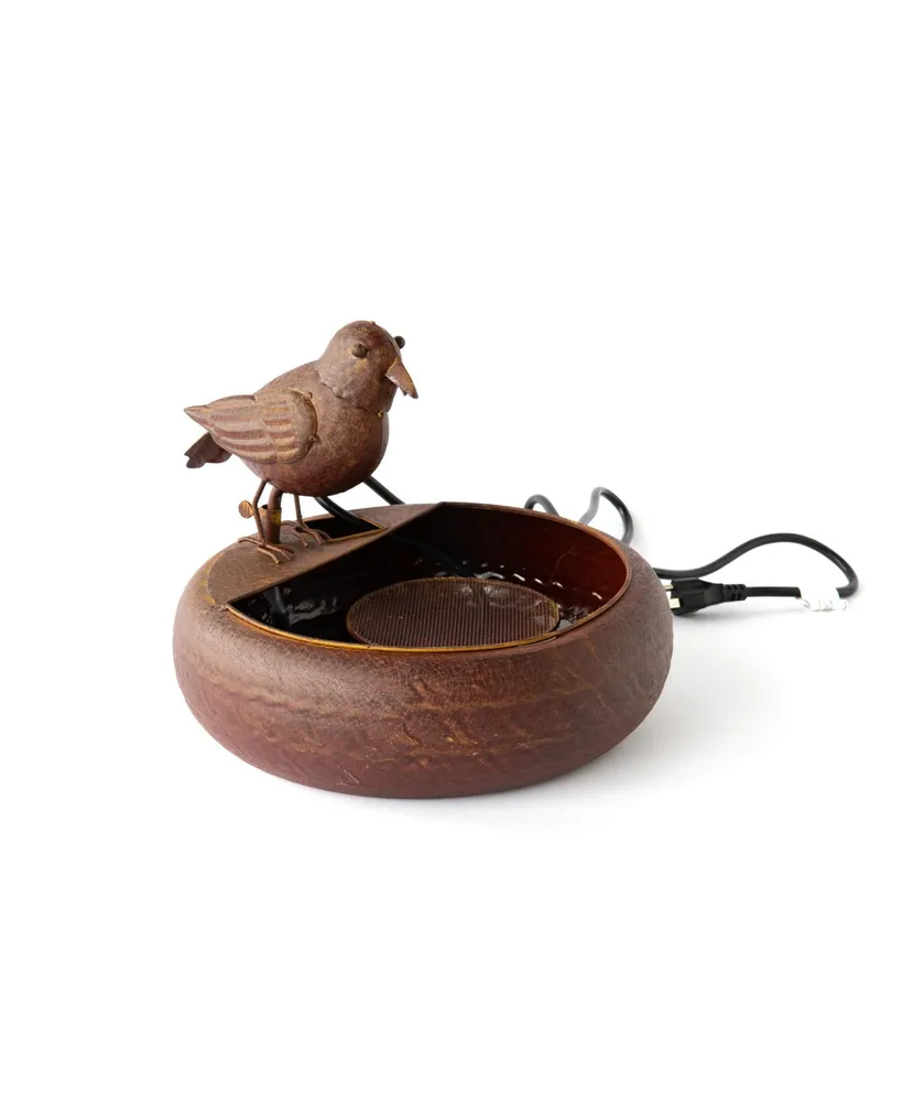 Folk Art Little Bird Fountain