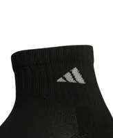 adidas Men's Cushioned Quarter Extended Socks, 6-Pack
