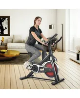Costway Indoor Cycling Stationary Bike Silent Belt Drive Adjustable