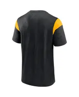 Men's Fanatics Black Pittsburgh Steelers Home Stretch Team T-shirt