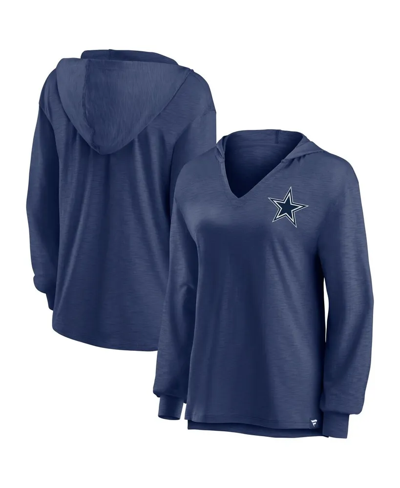 Seattle Seahawks Fanatics Branded Women's Doubleface Slub Pullover Hoodie -  College Navy