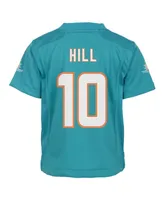 Toddler Boys and Girls Nike Tyreek Hill Aqua Miami Dolphins Game Jersey