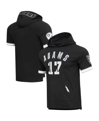 Men's Pro Standard Davante Adams Black Las Vegas Raiders Player Name and Number Hoodie T-shirt