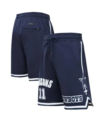 Men's Pro Standard Micah Parsons Navy Dallas Cowboys Player Name and Number Shorts