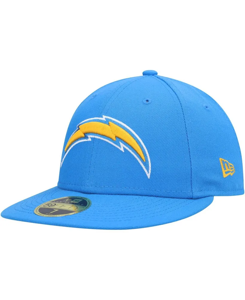 Los Angeles Chargers Fitted New Era 59Fifty Basic Cap Hat Sky Navy