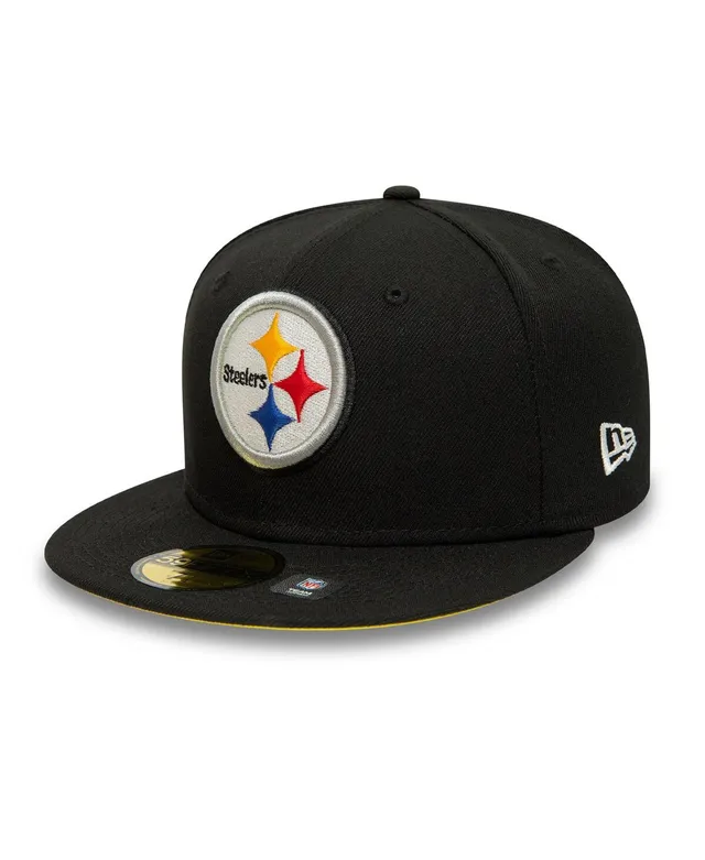 Pittsburgh Steelers New Era 6x Super Bowl Champions 59FIFTY Fitted Hat -  Black