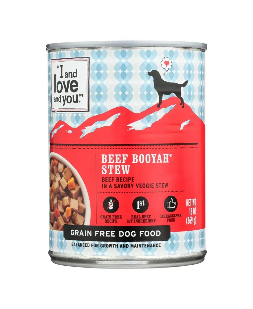 I and Love and You Beef Booyah Stew - Wet Food - Case of 12