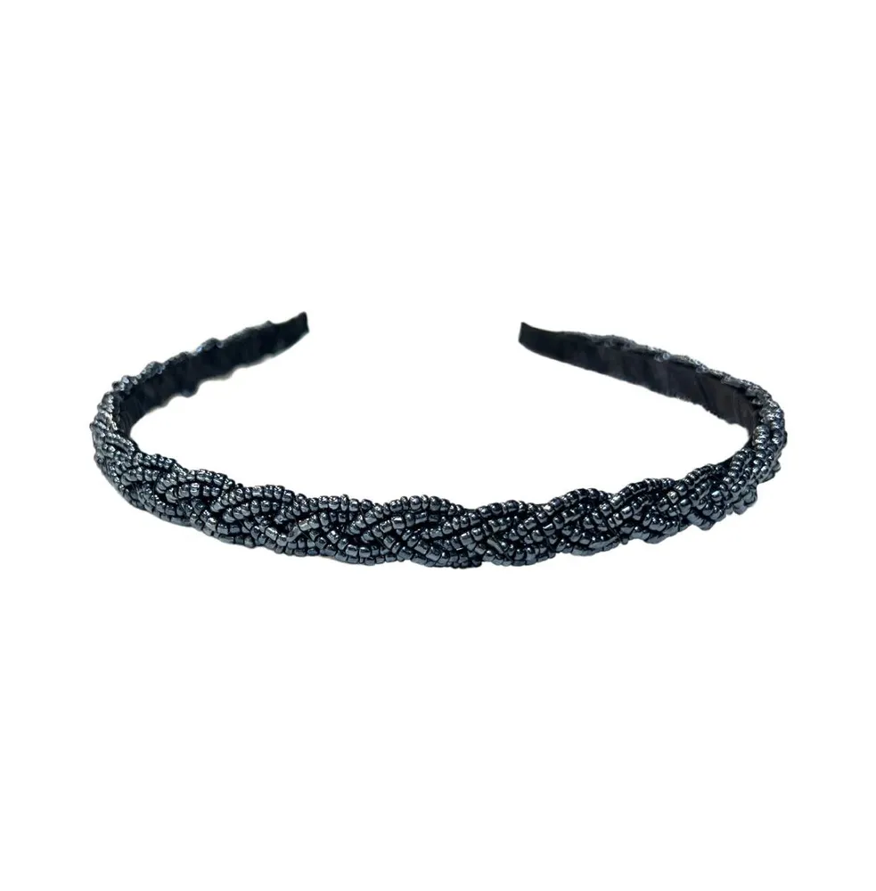 Women's Headband - Pewter Rush