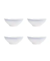 Mikasa Swirl 16 Piece Dinnerware Set, Service for 4