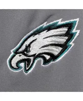 Men's Dunbrooke Charcoal Philadelphia Eagles Big and Tall Sonoma Softshell Full-Zip Jacket