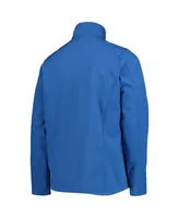 Men's Dunbrooke Royal Los Angeles Chargers Big and Tall Sonoma Softshell Full-Zip Jacket