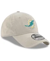 Men's New Era Khaki Miami Dolphins Playmaker 9TWENTY Adjustable Hat