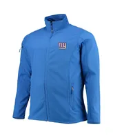 Men's Dunbrooke Royal New York Giants Big and Tall Sonoma Softshell Full-Zip Jacket