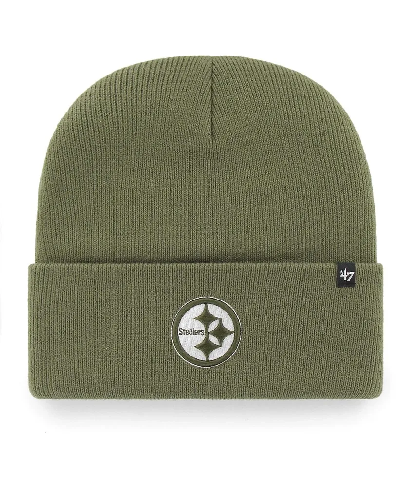 Women's '47 Brand Green Pittsburgh Steelers Haymaker Cuffed Knit Hat
