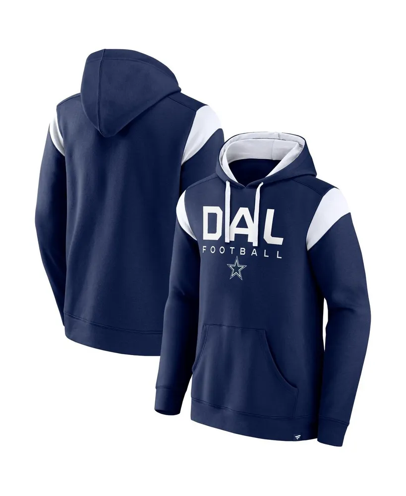 Fanatics Men's Fanatics Branded Navy Dallas Cowboys Call The Shot Pullover  Hoodie