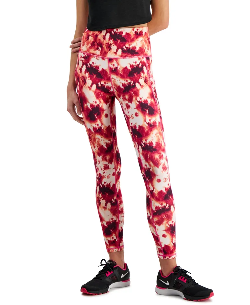 Id Ideology Women's Compression Printed 7/8 Leggings, Created for Macy's
