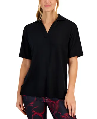 Id Ideology Women's V-Neck Short-Sleeve Pullover, Created for Macy's