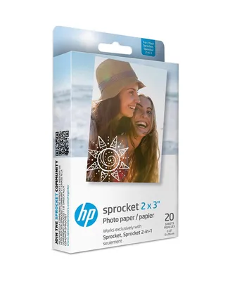 HP Sprocket Panorama Instant Portable Color Label & Photo Printer with  Bluetooth