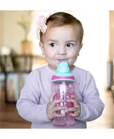 Nuby Toddler Thirsty No-Spill Boost Cup with Soft Straw, 12oz, 2 Pack
