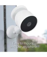 Wasserstein Premium Wall Mount for Google Nest Cam (Battery) - Designed for Google Nest
