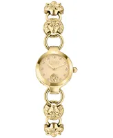 Versus Versace Women's Broadwood Lion Link Stainless Steel Bracelet Watch 26mm