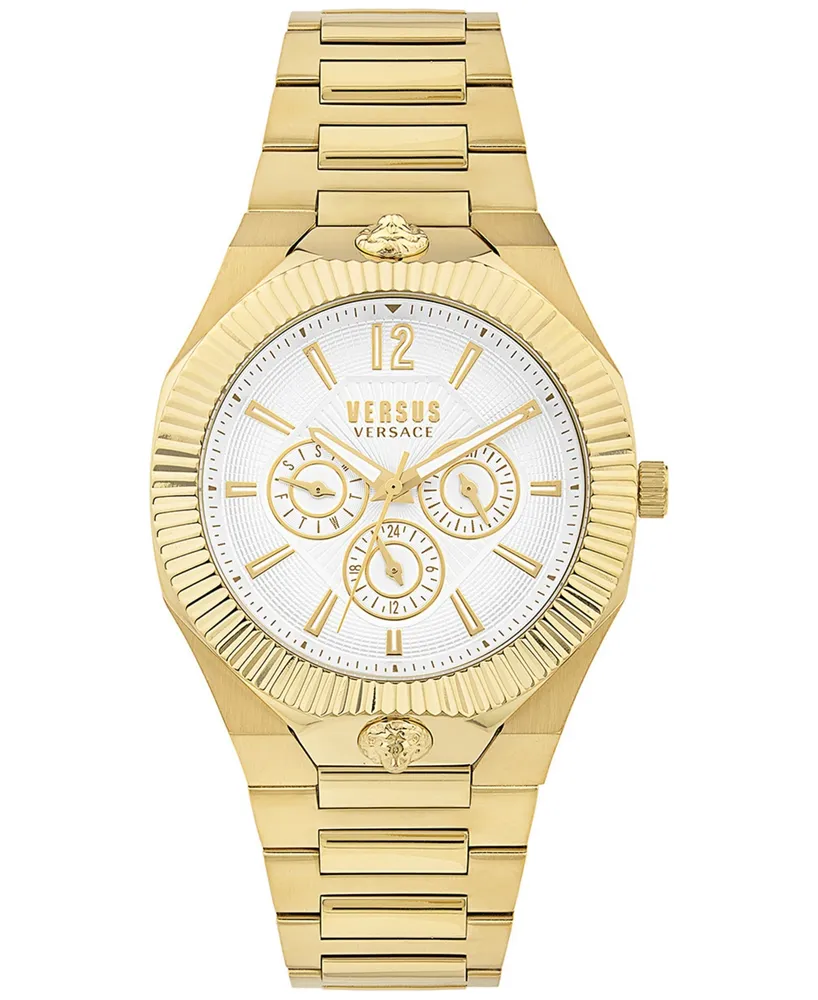 Versus Versace Men's Echo Park Gold Stainless Steel Bracelet Watch 42mm