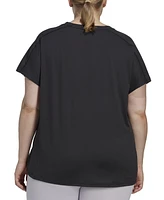 adidas Plus Train Essentials V-Neck Short-Sleeve Tee