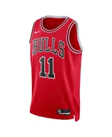 Men's and Women's Nike Demar Derozan Red Chicago Bulls Swingman Jersey - Icon Edition