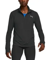 Puma Men's Run Favorite Moisture Wicking 1/4-Zip Long-Sleeve Running T-Shirt