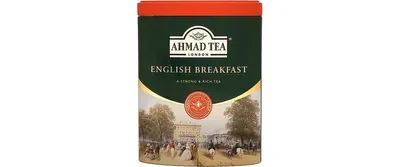 Ahmad Tea English Breakfast Black Loose Leaf Tea in Tin (Pack of 3)