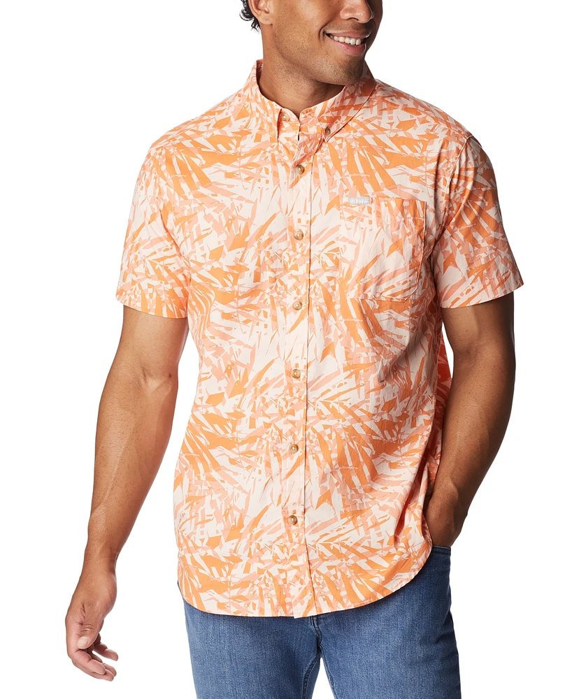 Columbia Men's Rapid Rivers Printed Short Sleeve Shirt