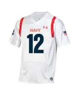 Men's Under Armour White Navy Midshipmen 2022 Special Games Replica Jersey