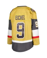 Big Boys and Girls Jack Eichel Gold Vegas Golden Knights Home Premier Player Jersey