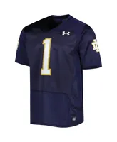 Men's Under Armour #1 Navy Notre Dame Fighting Irish Premier Limited Jersey