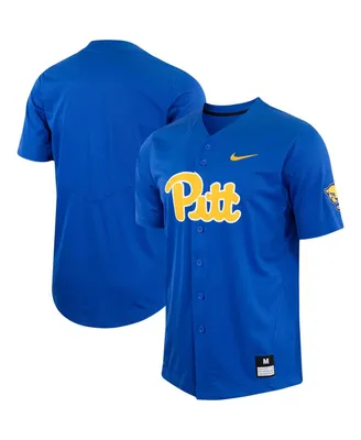 Men's Nike Royal Pitt Panthers Replica Baseball Jersey