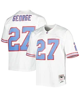 Men's Mitchell & Ness Eddie George White Houston Oilers 1996 Legacy Replica Jersey