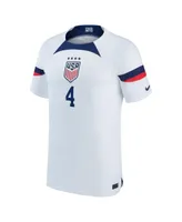 Men's Nike Becky Sauerbrunn Blue Uswnt 2022/23 Home Breathe Stadium Replica Player Jersey