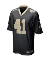 Men's Nike Alvin Kamara Black New Orleans Saints Game Jersey