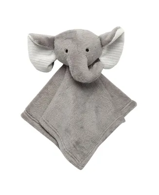 Lambs & Ivy Gray Elephant Soft Baby/Child/Toddler Plush Lovey Security Blanket