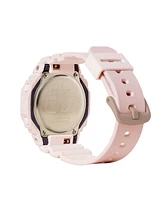 G-Shock Women's Digital Quartz Monotone Pink Resin Analog Watch 42.9mm, GMAS2100BA4A