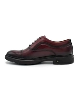 Aston Marc Men's Tuscan Cap Toe Dress Shoes
