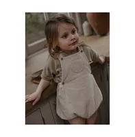 The Simple Folk Toddler Cotton Corduroy Overall Romper