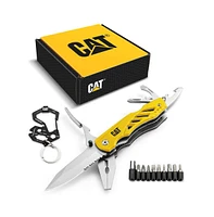 Cat 2 Piece 31 Function Multi-Tool Gift Box Set with Keychain and Pouch