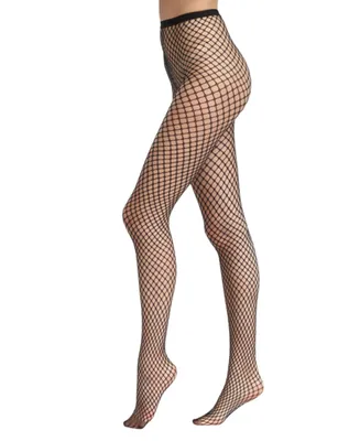 Women's European Made Open Fishnet 1 Pair of Tights